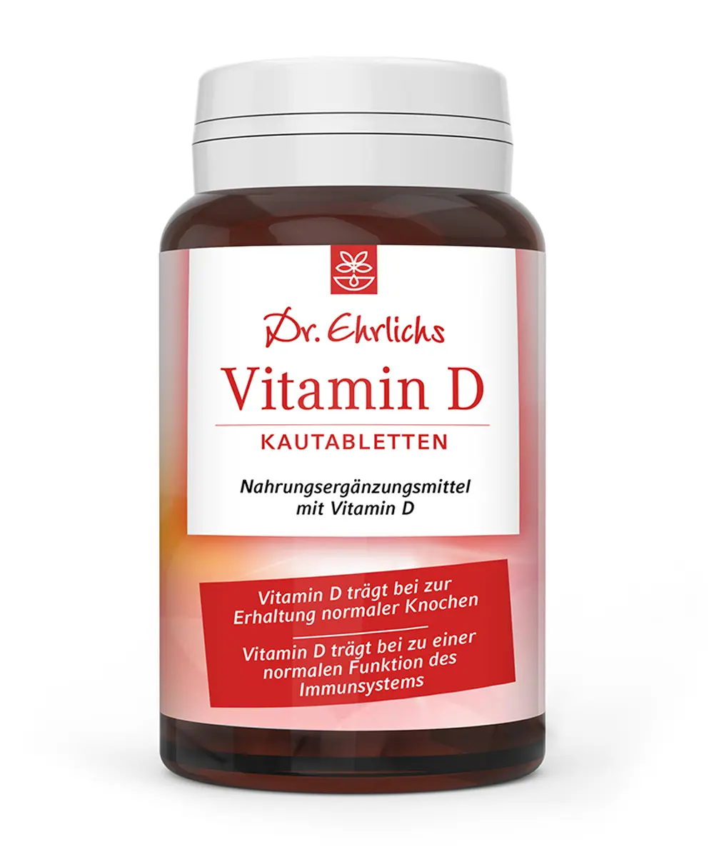 Dr. Ehrlichs Vitamin D Kautabletten - 60 Stück