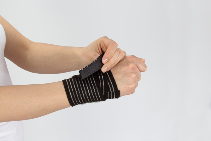 BodyMax Universal-Bandage, schwarz, 2 Stück