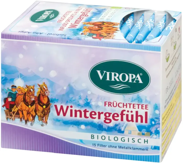 Viropa Bio Wintergefühl Früchtetee - 15 Beutel (DE-ÖKO-006)