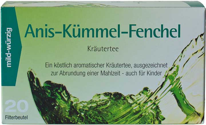 Anis-Kümmel-Fenchel Kräutertee - 20 Beutel